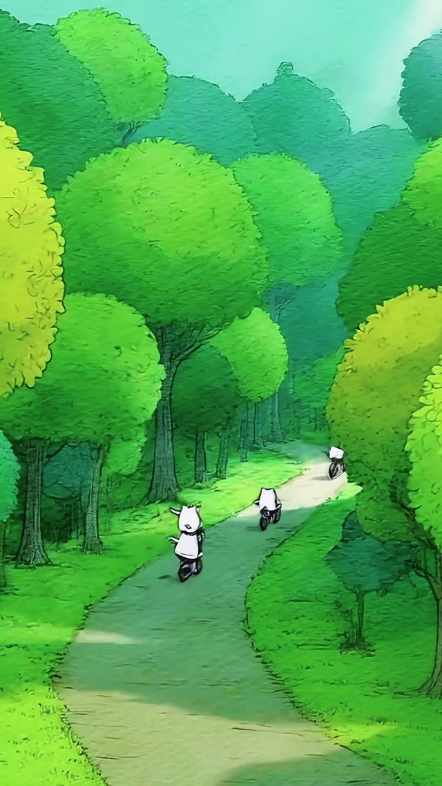 喵喵森林骑行队