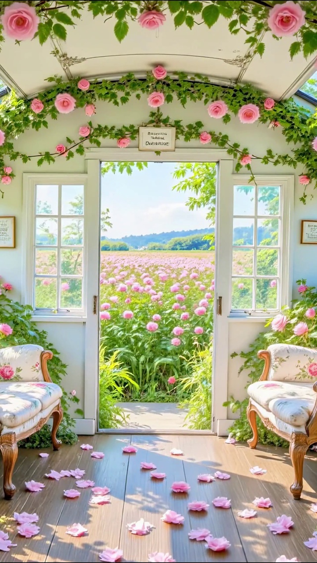 护眼花园阳光小屋