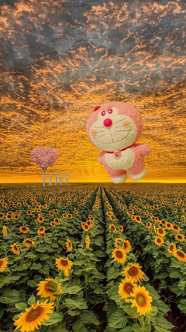 入目无他人，四下皆是蓝胖子