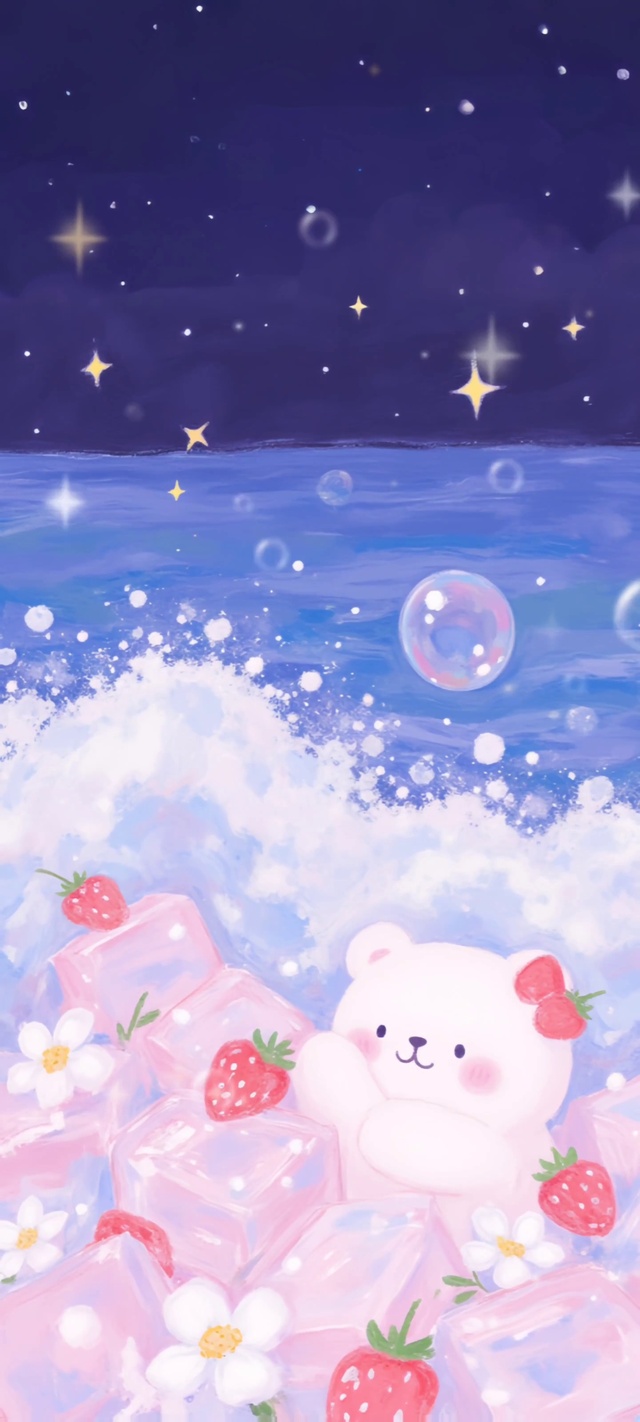 星夜莓海·小熊甜梦