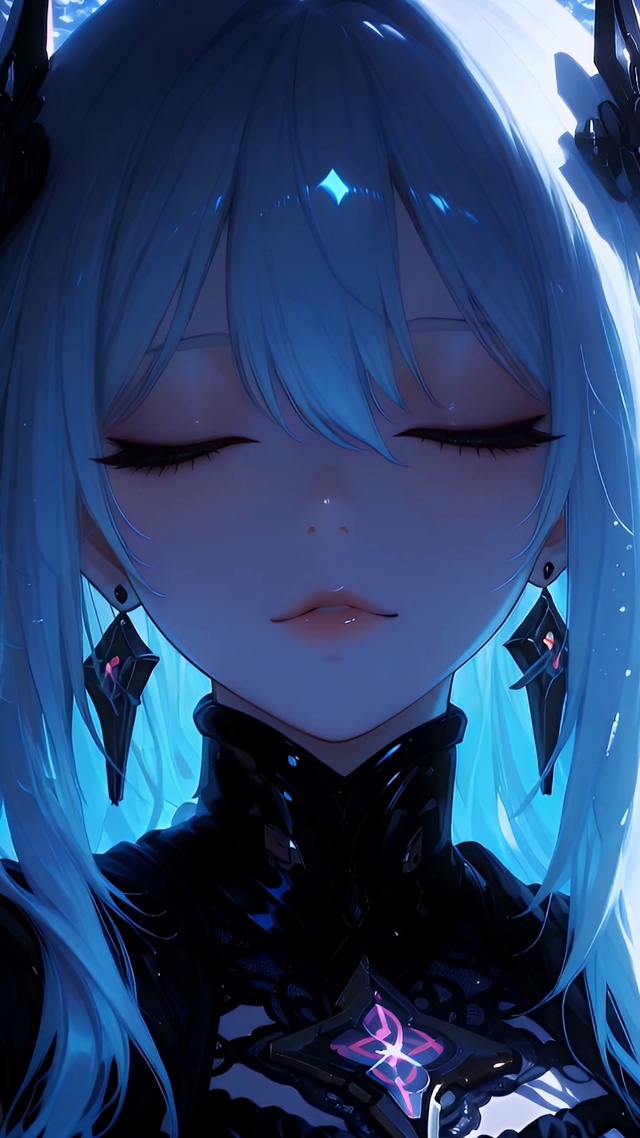 冷艳美女