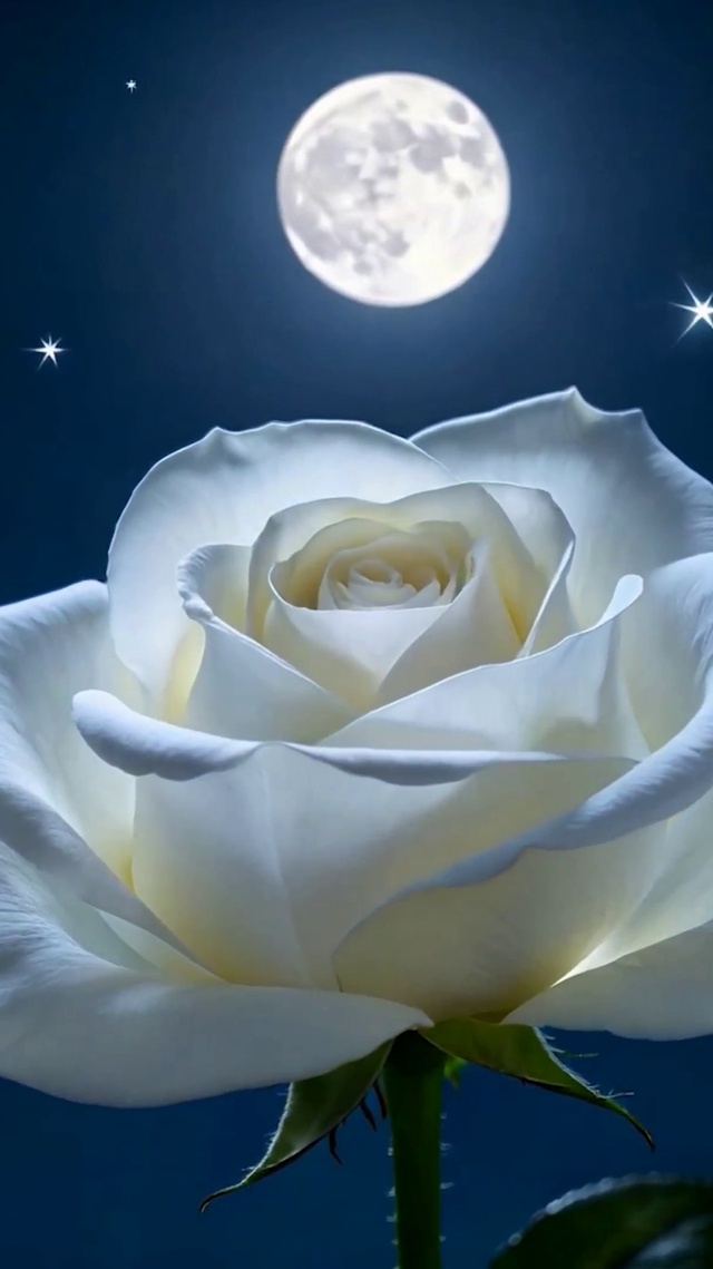 夜景花朵