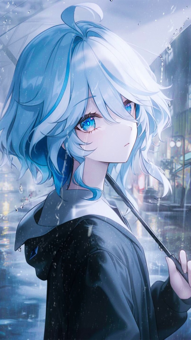 雨天女孩