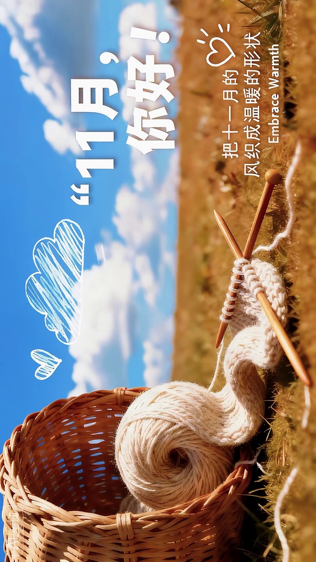 织成温暖的11月