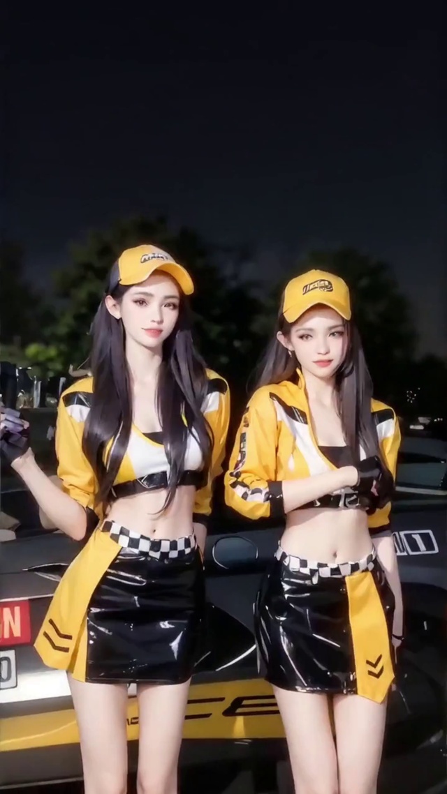 两个热舞的姐姐(美女手机动态壁纸) - 美女手机壁纸下载 - 元气壁纸