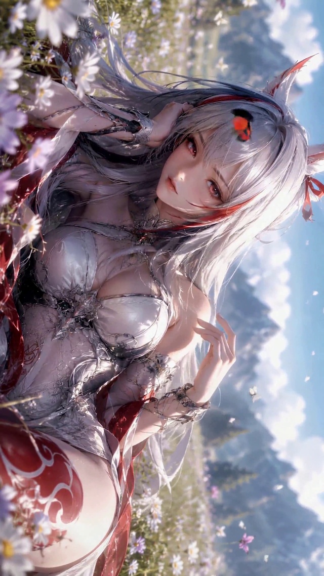 花海狐耳少女