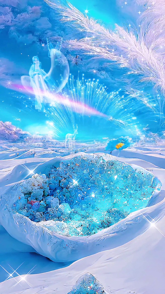 蓝色梦幻仙女