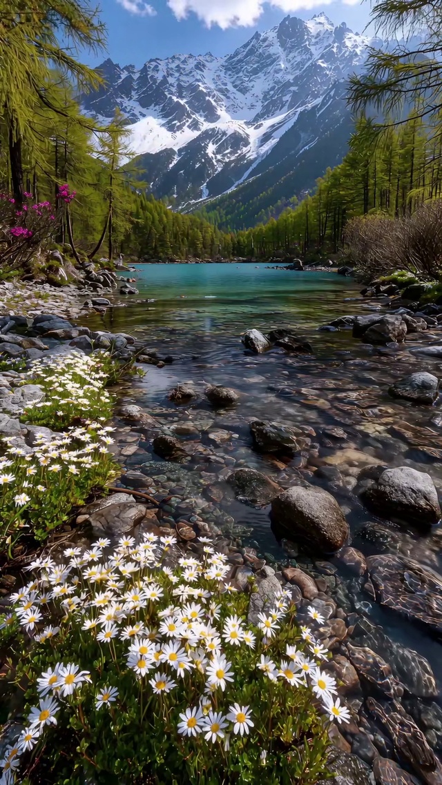 山野清溪，春日私语