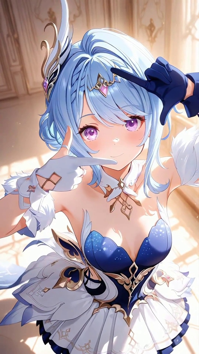 奥黛塔丨清蓝少女丨