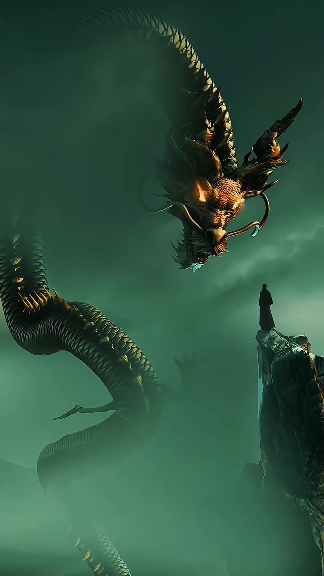 飞龙在天4k动态壁纸