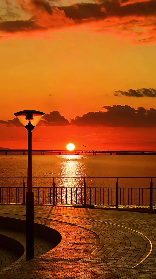 唯美夕阳