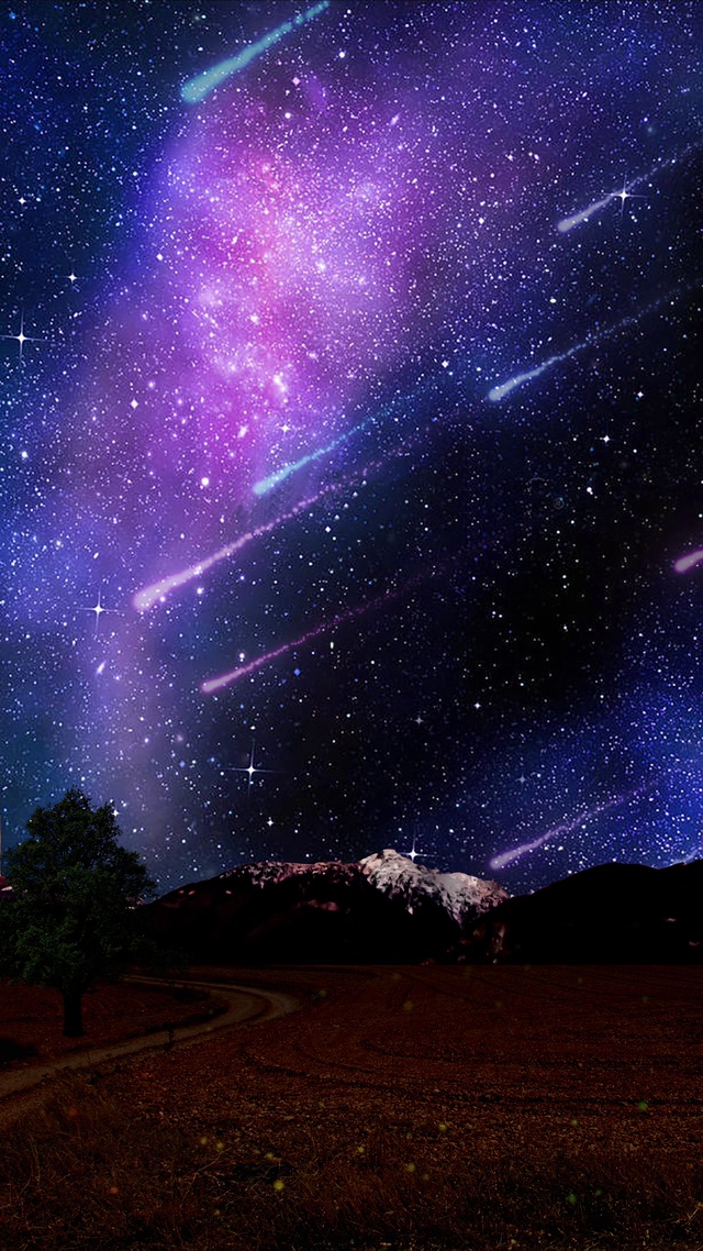 浪漫流星，浩瀚星空