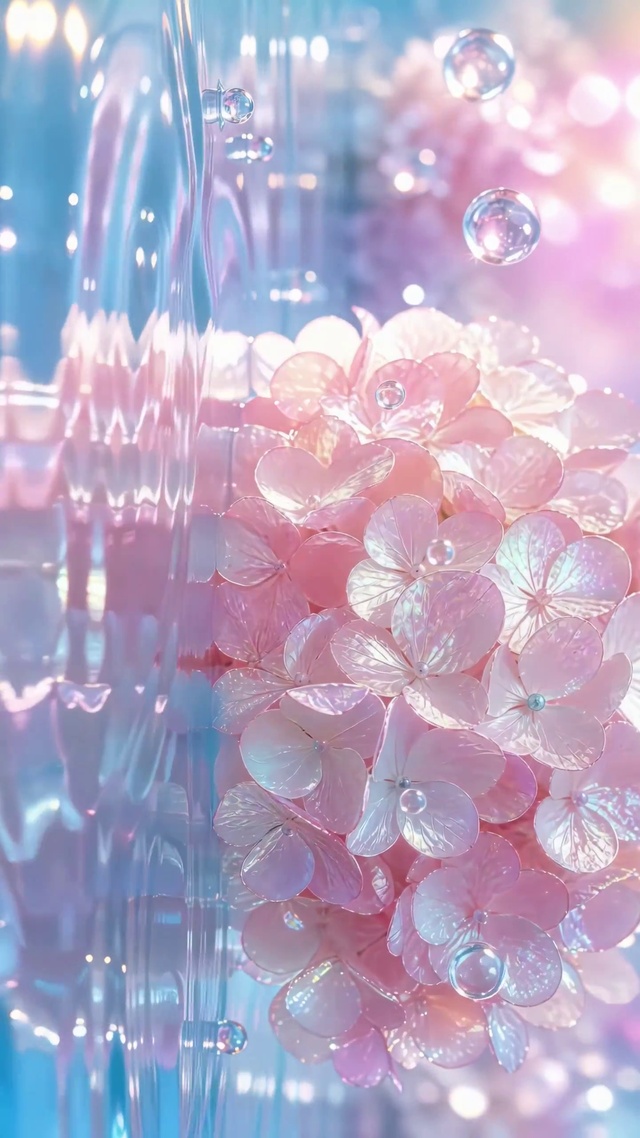 梦幻绣球花