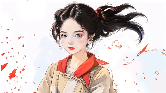 长发女孩