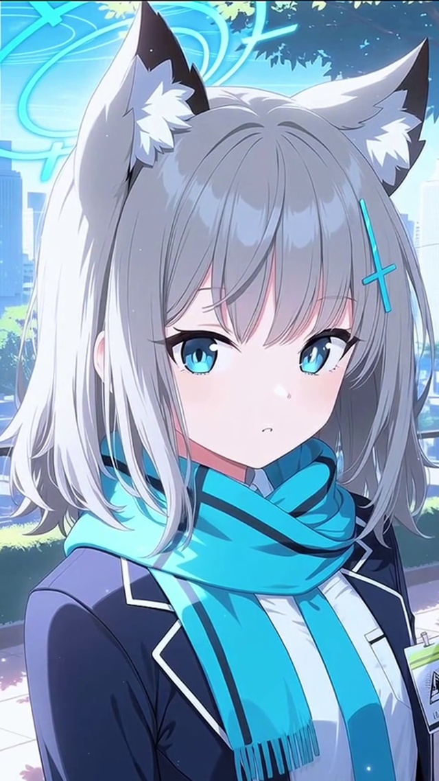 碧蓝档案砂狼白子