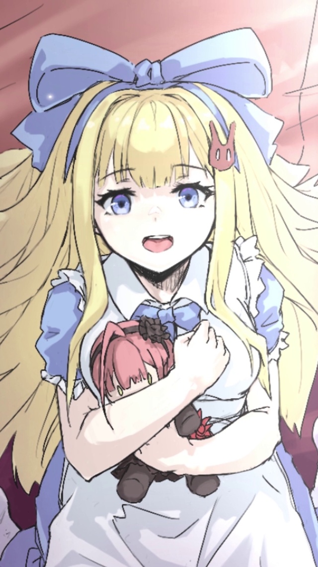 金发小女孩