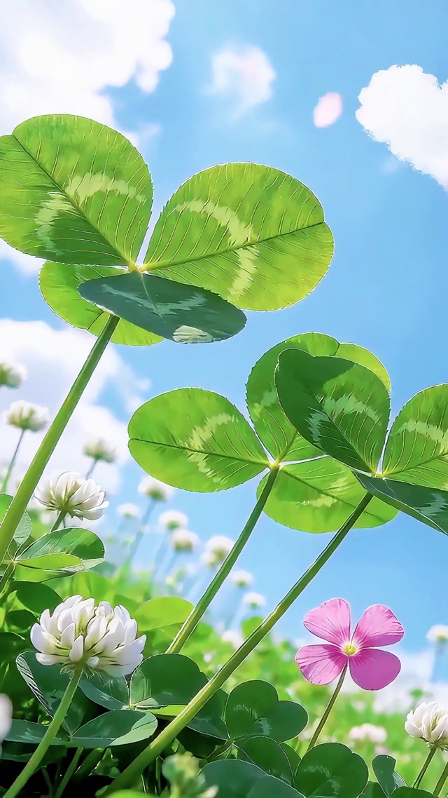 5月你好-治愈四叶的各自发光