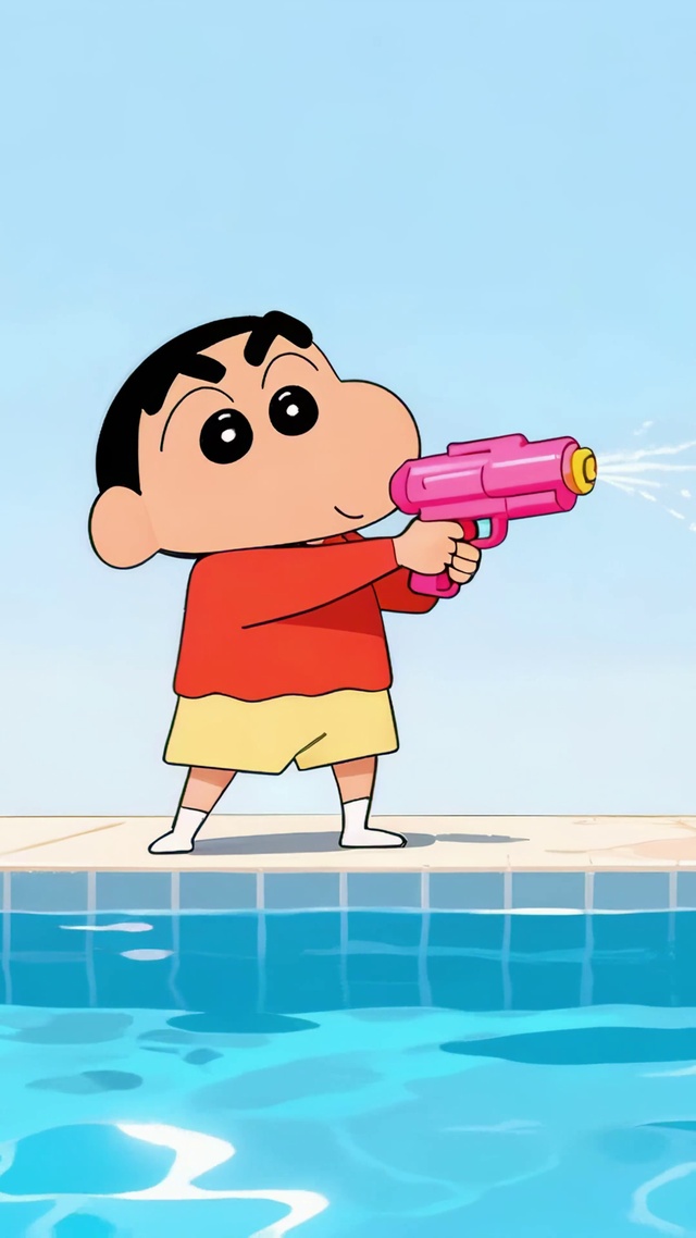 童趣欢乐泳池小新