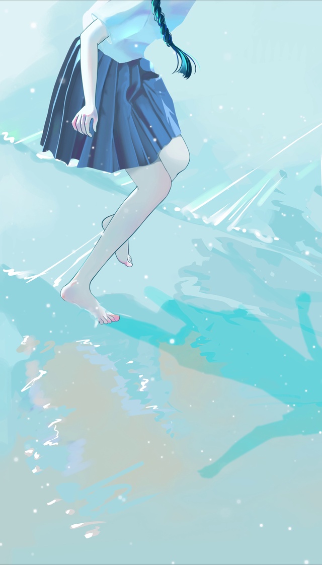 海边少女