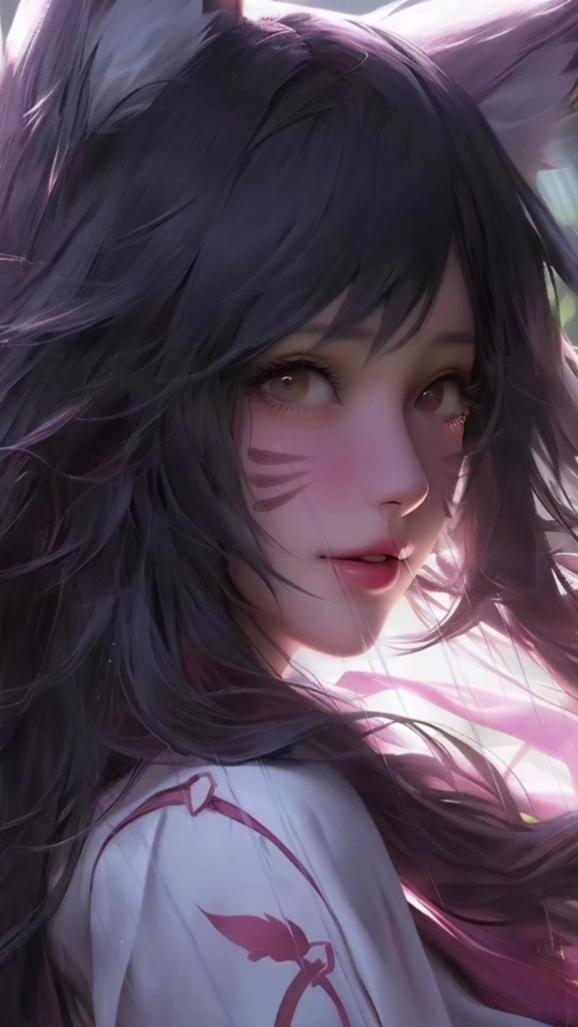 绝美狐耳和风少女