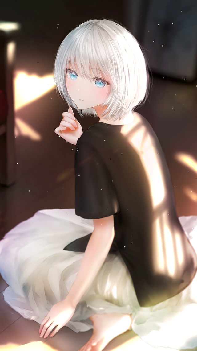 午后清纯少女