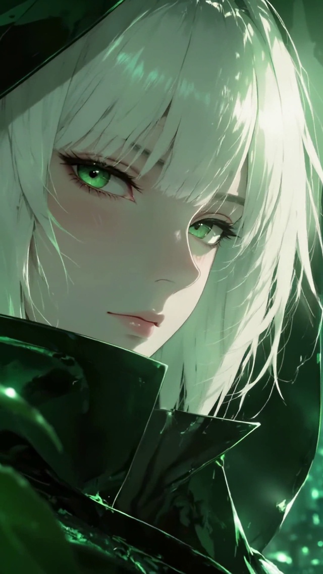 少女雨夜赛博都市