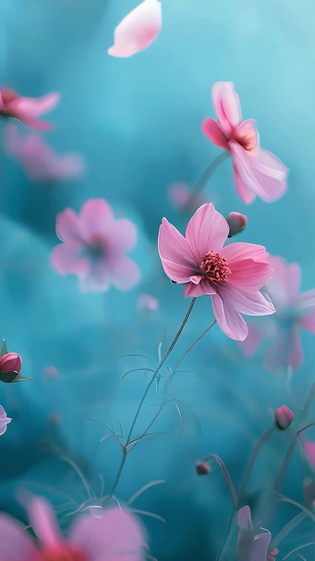 简约小清新花草树木