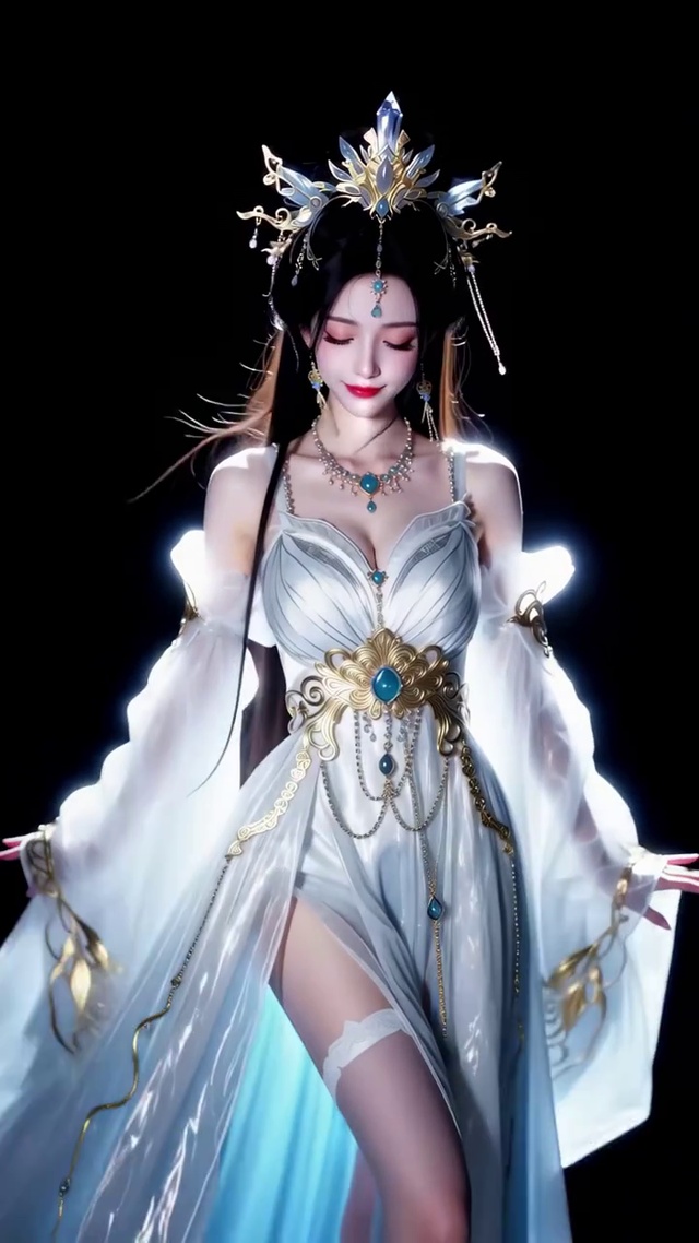 可爱清纯的美女