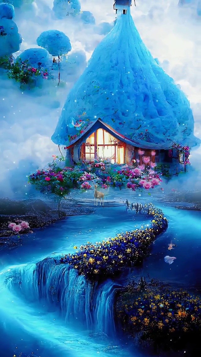 蓝色小屋