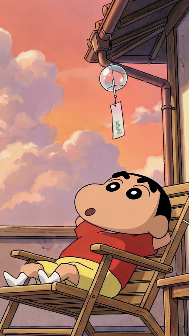 夏日悠闲蜡笔小新