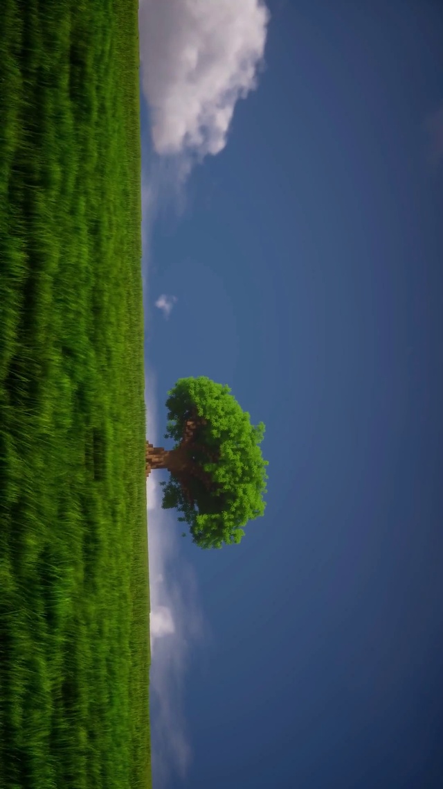蓝天草地风景
