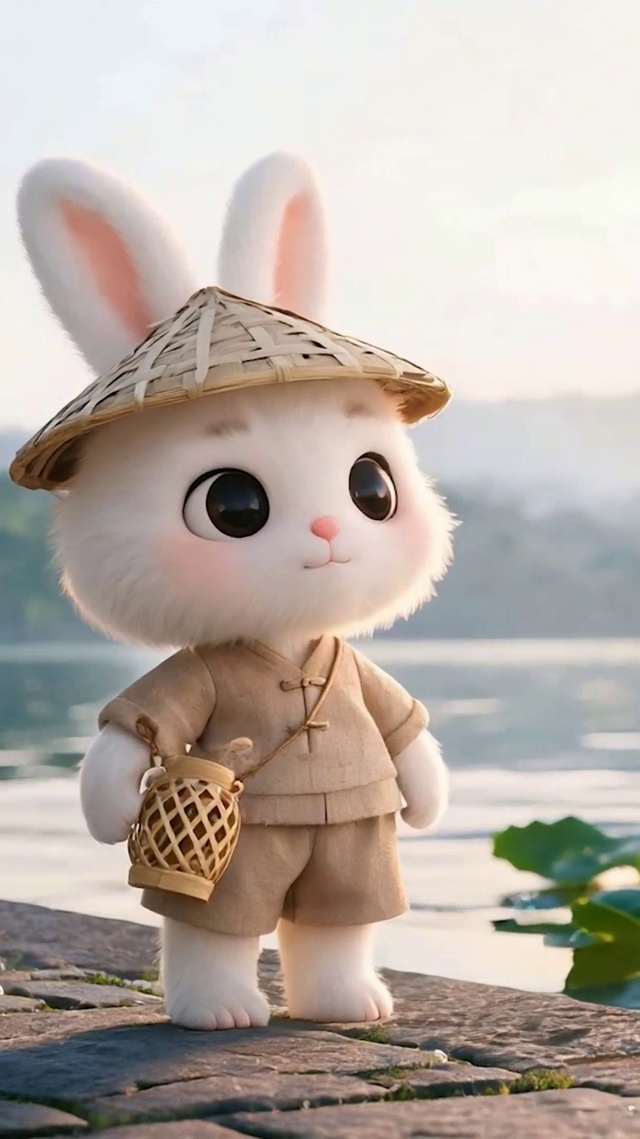 可爱萌宠兔子