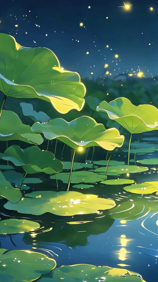 护眼绿景