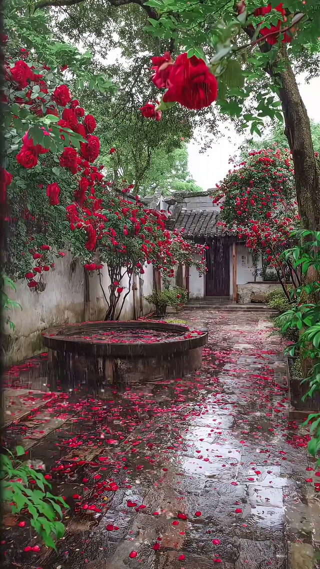雨中花园