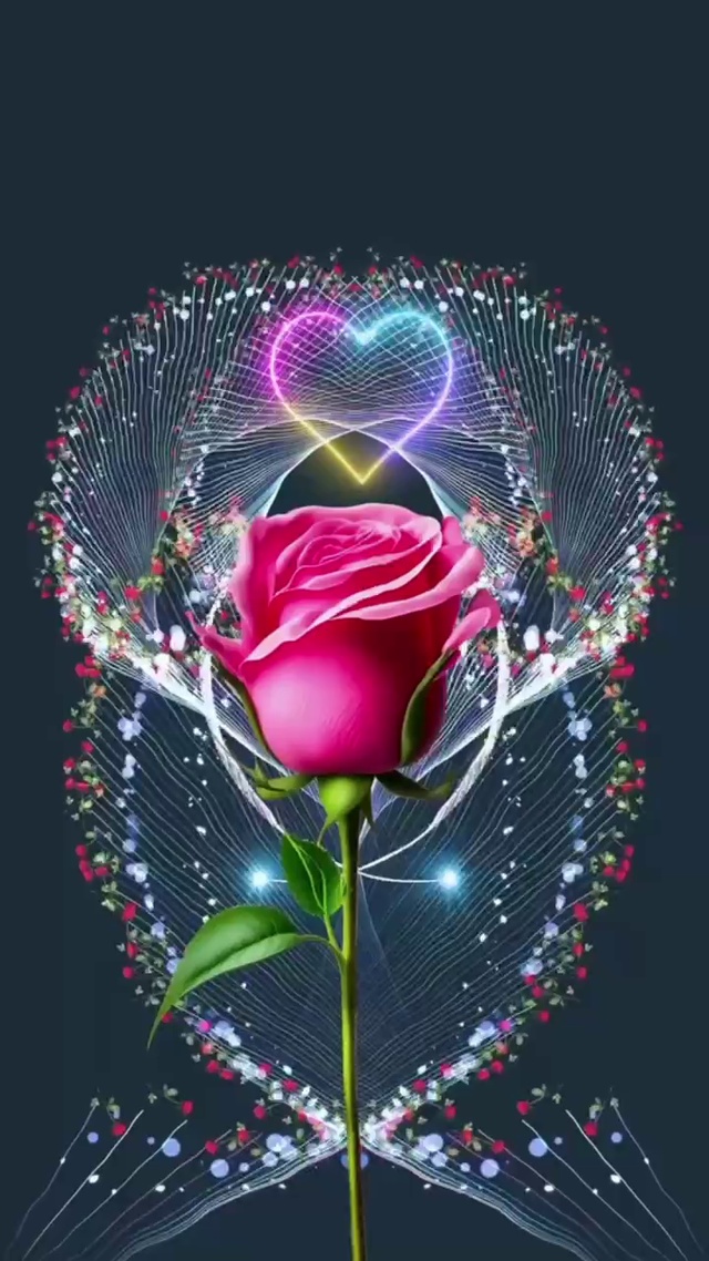 一朵玫瑰送给你