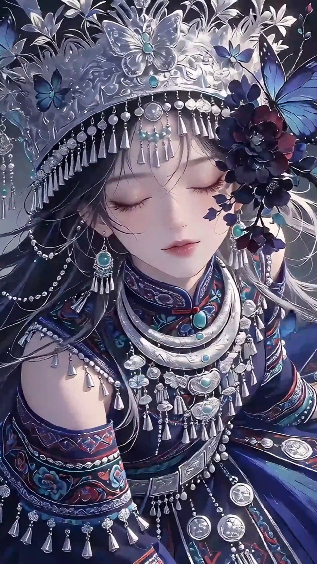 异域苗系少女-幽夜蛊蝶
