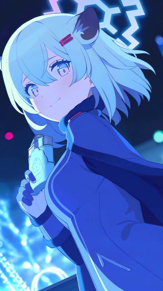冬季可爱清纯少女