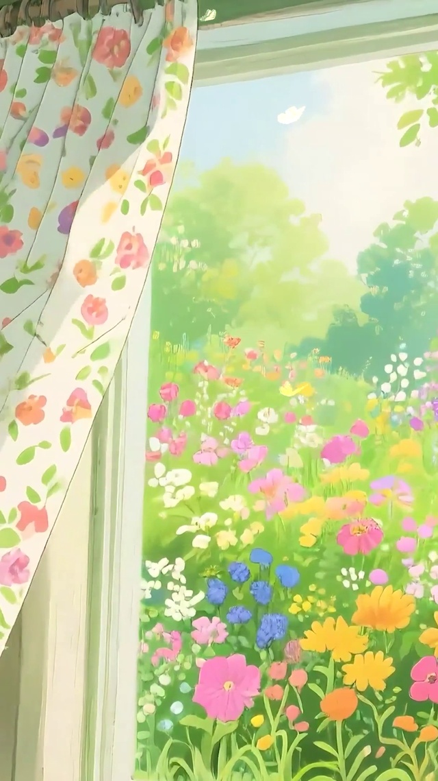护眼花草树木