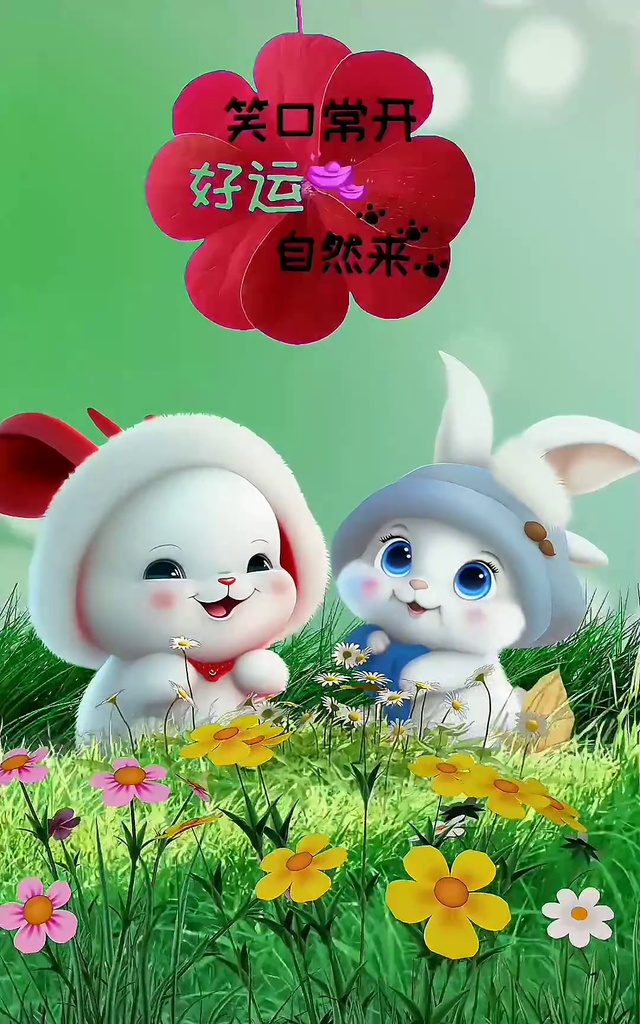 笑口常开兔宝宝
