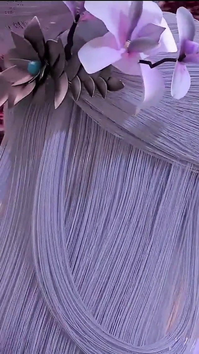 镜影花
