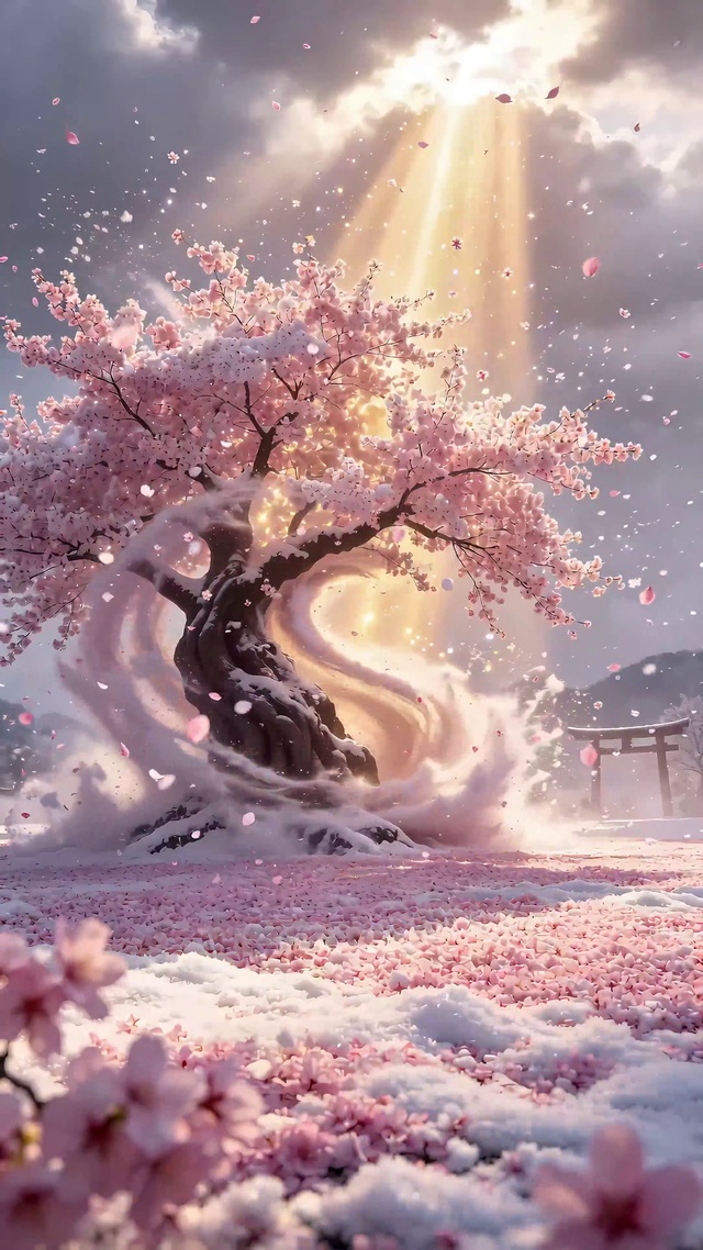 樱花暴雪
