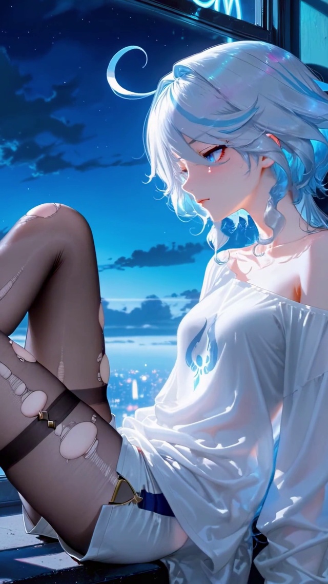 蓝调夜色私语芙宁娜