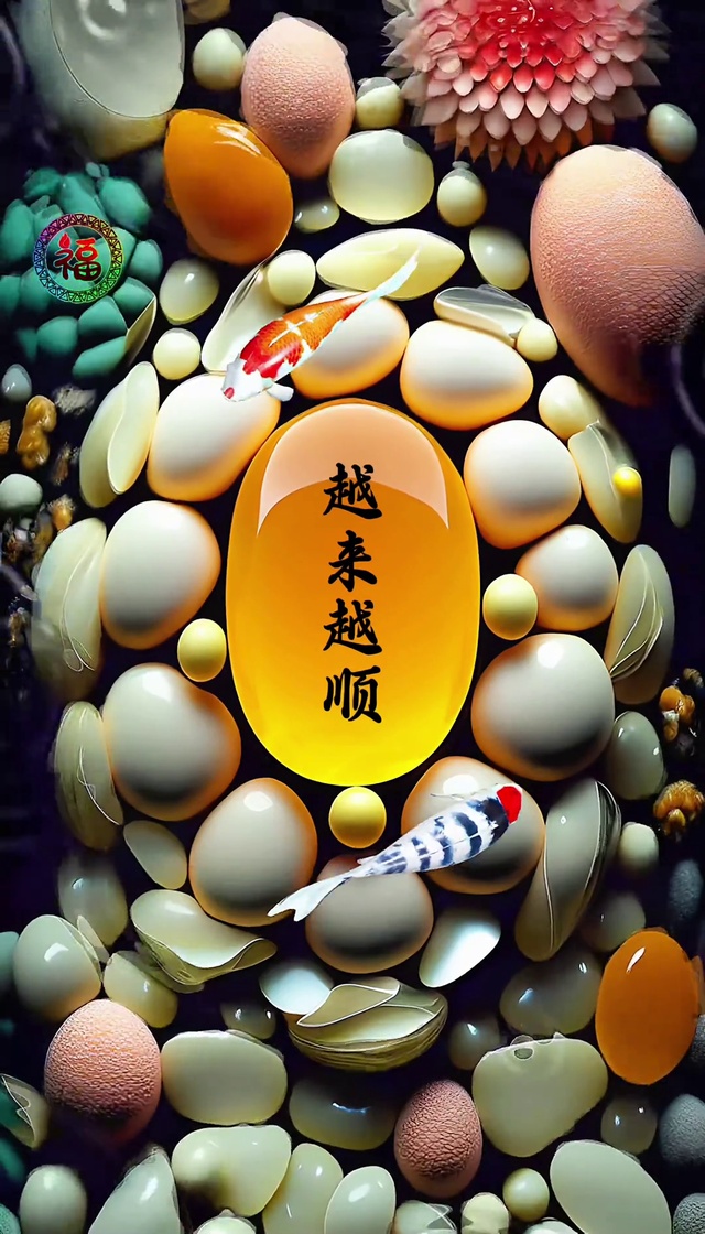 越来越顺 好运锦鲤