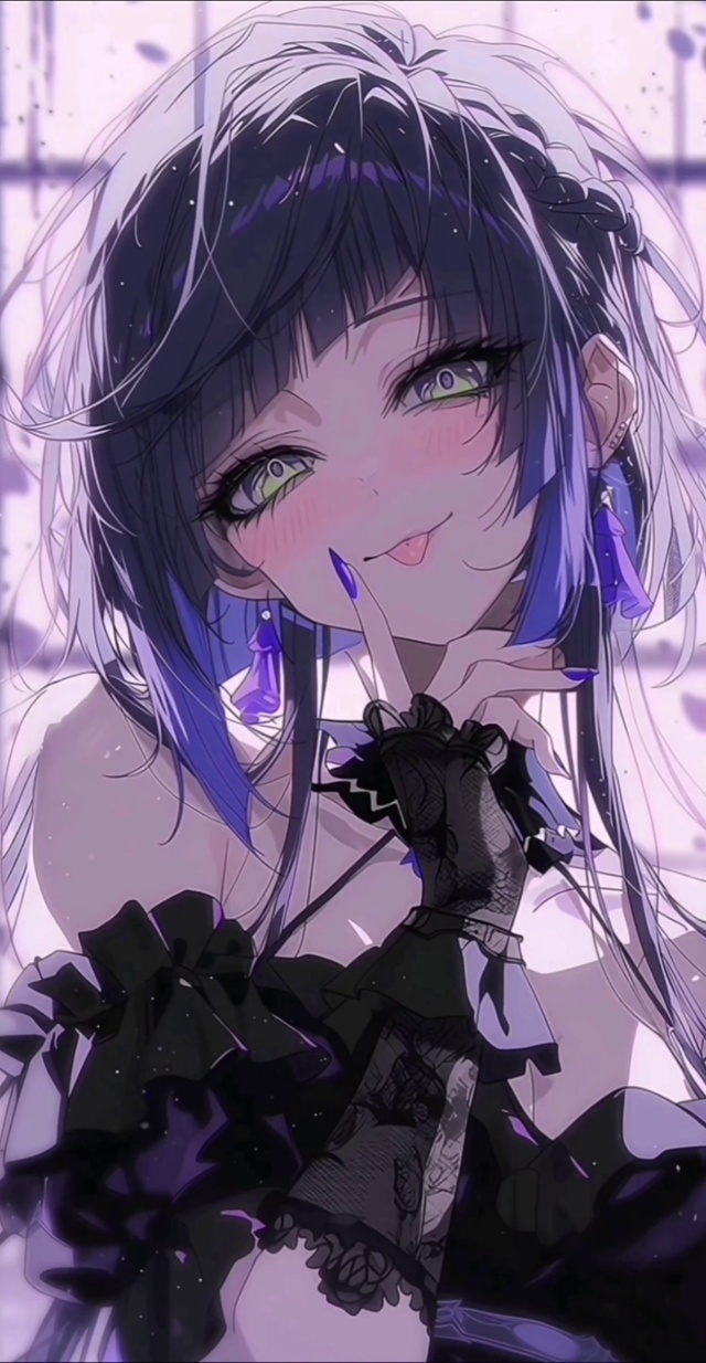 幽紫轻撩