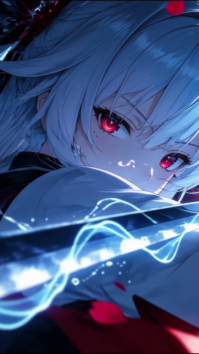 月下拔刀少女