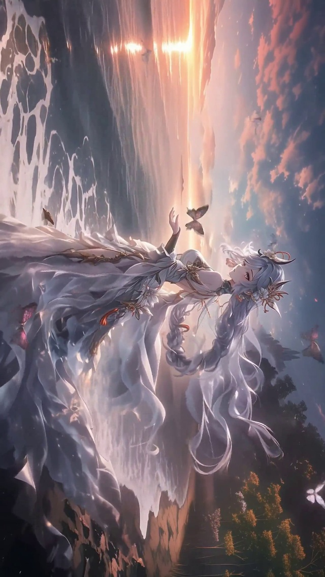 申鹤丨银裳沧澜丨