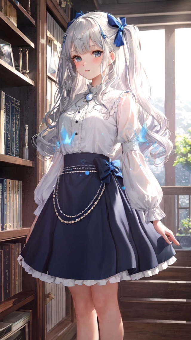 二次元白毛仙姑