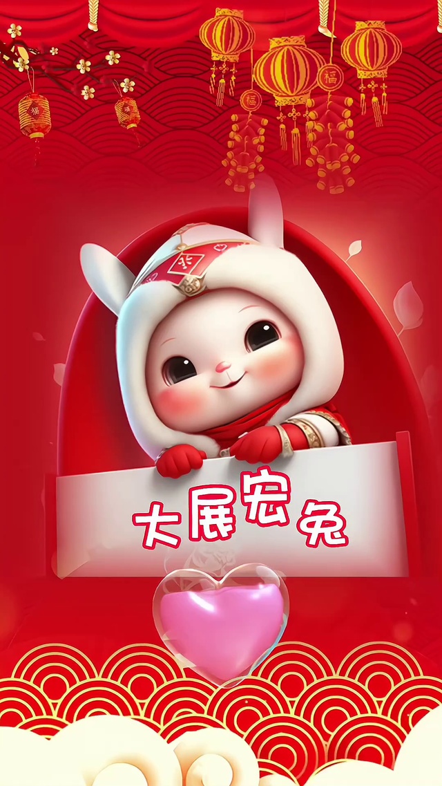 兔年大展宏兔