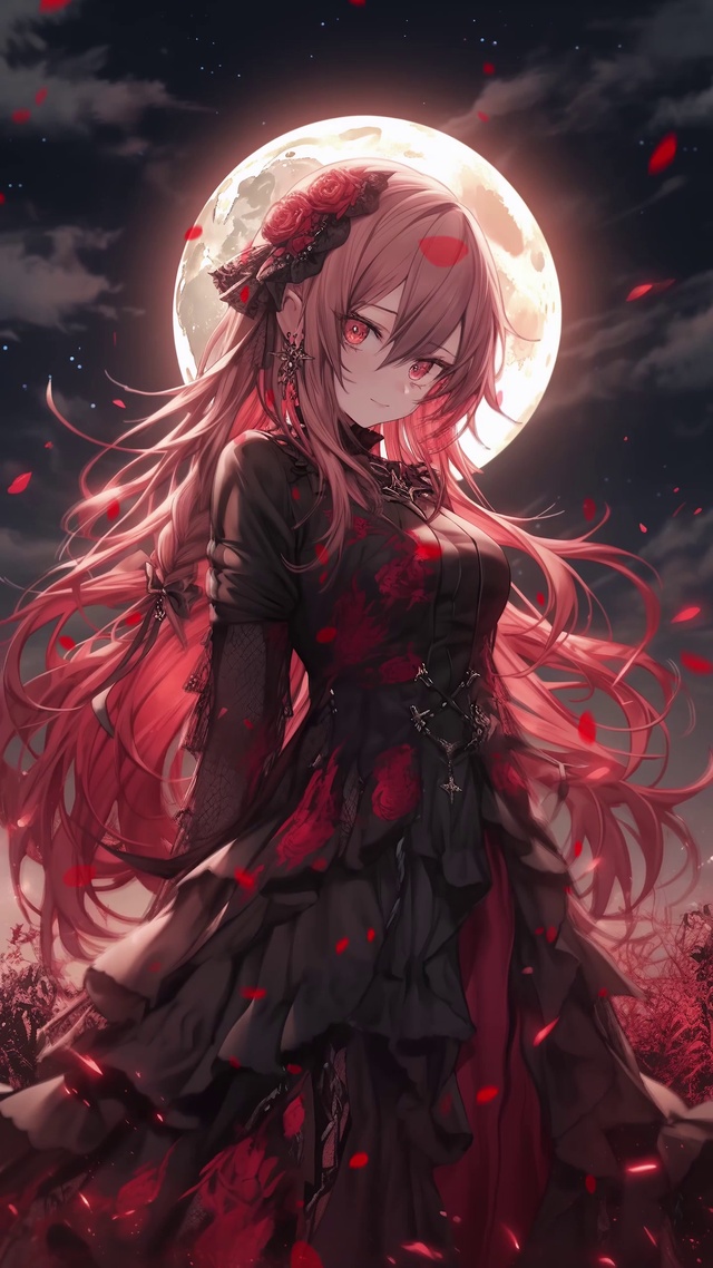 气质红发美少女