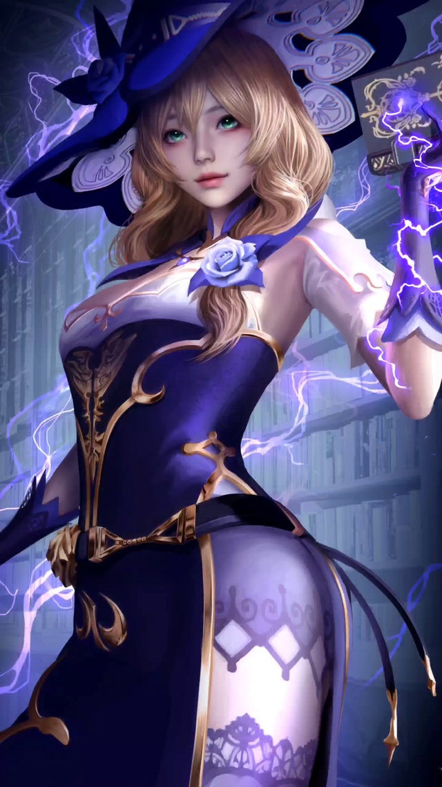 写实风原神丽莎小姐姐4k